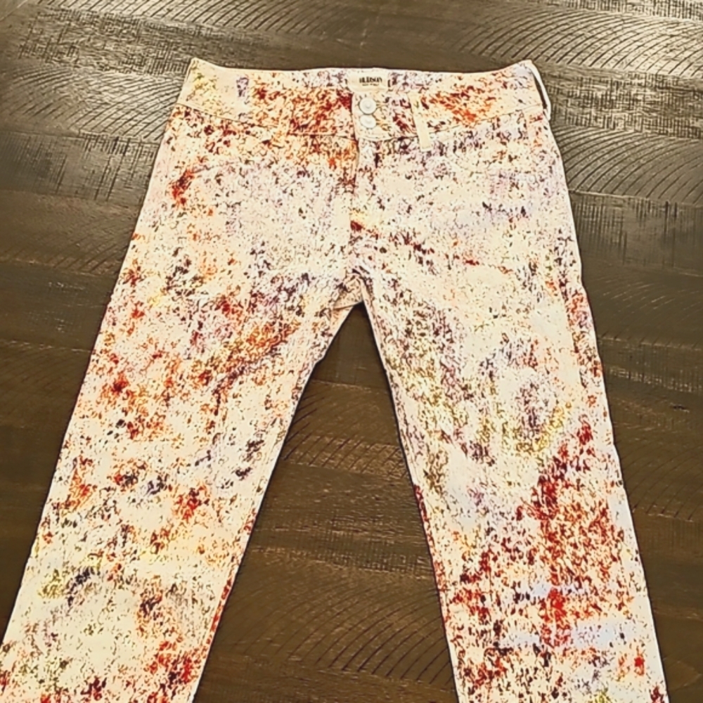 MULTI COLOR, Hudson Collin Skinny Jeans! Size 27, stretch, perfect condition!